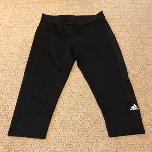 Adidas climalite techfit crop leggings